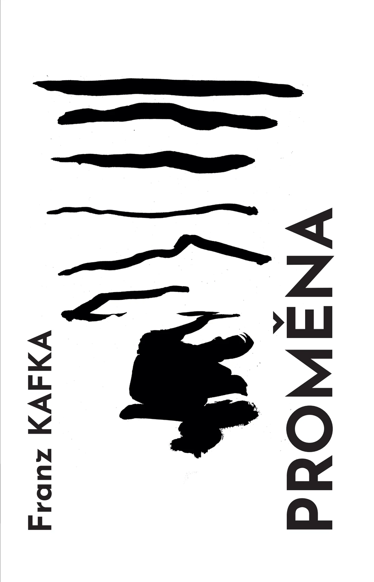 Proměna od Franze Kafky — přední strana obálky